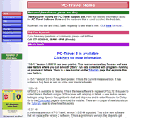 Tablet Screenshot of pc-travel.net